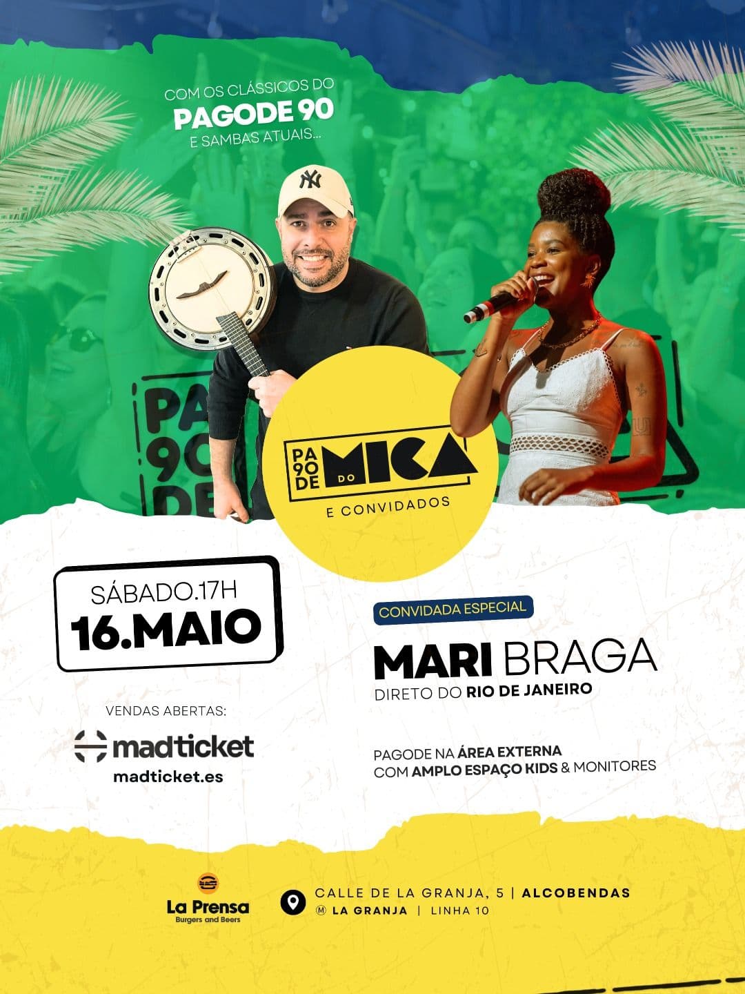 Pagode do Mica convida Mari Braga