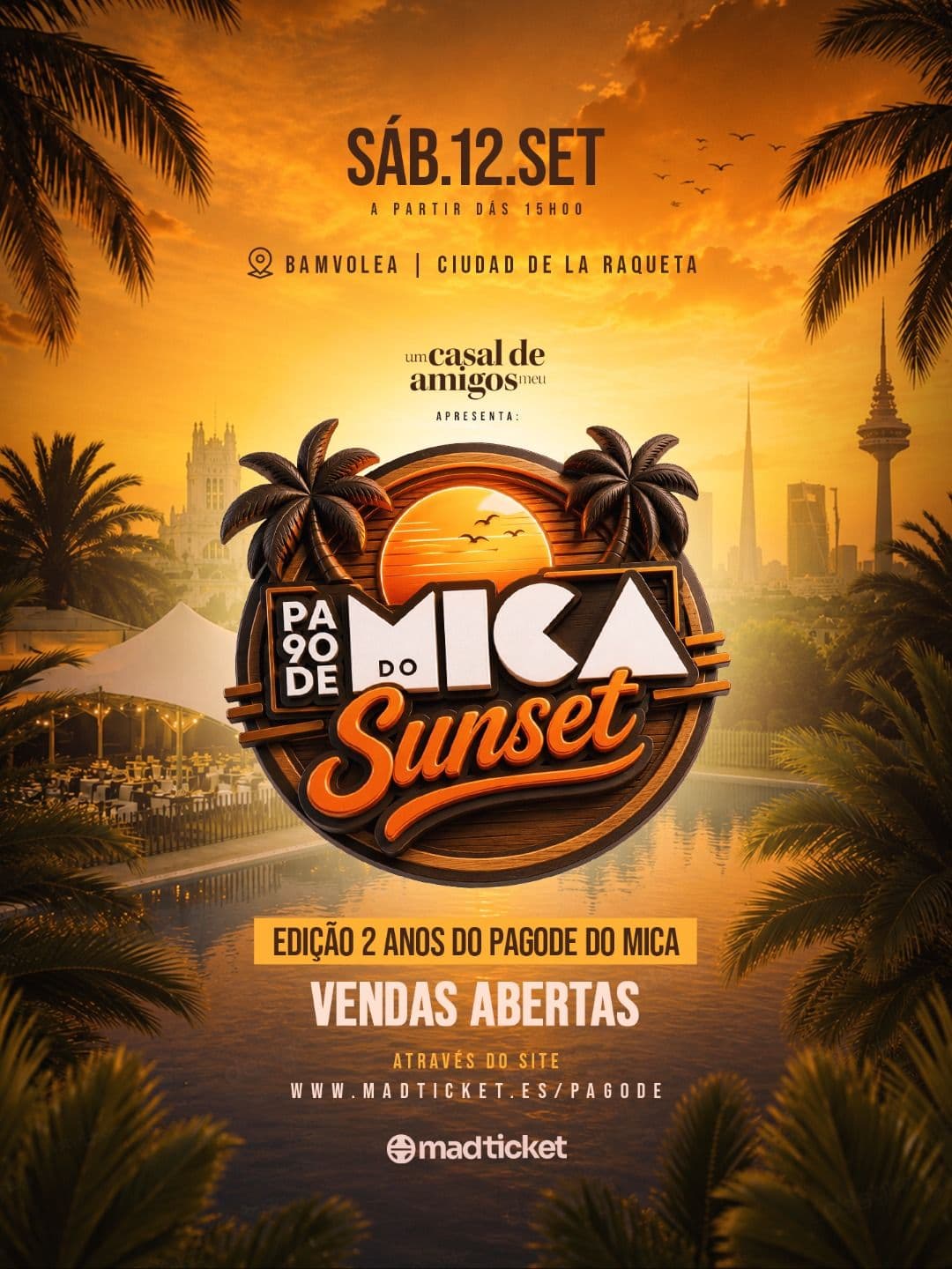 Pagode do Mica Sunset | 2 anos